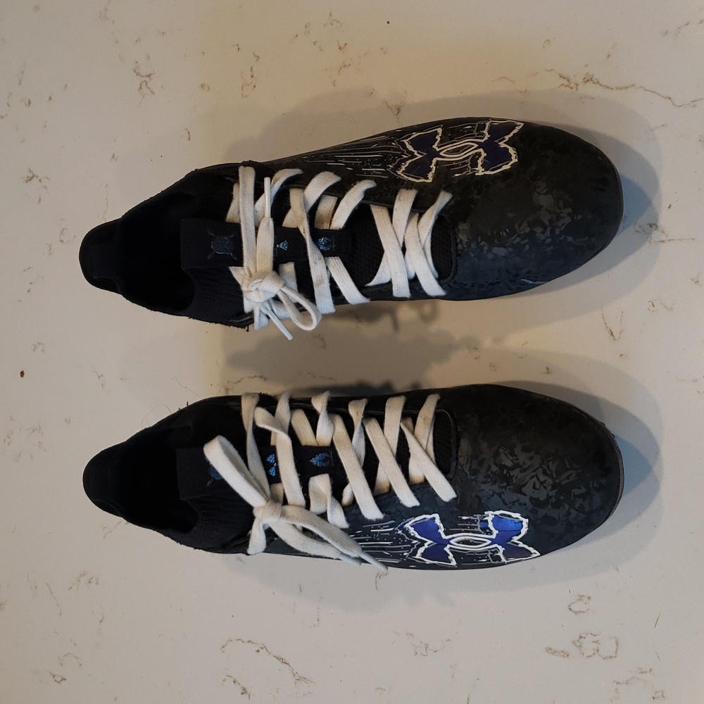 Under Armour Men's Blur Smoke 2.0 Molded Cleat - Picture 2 of 9